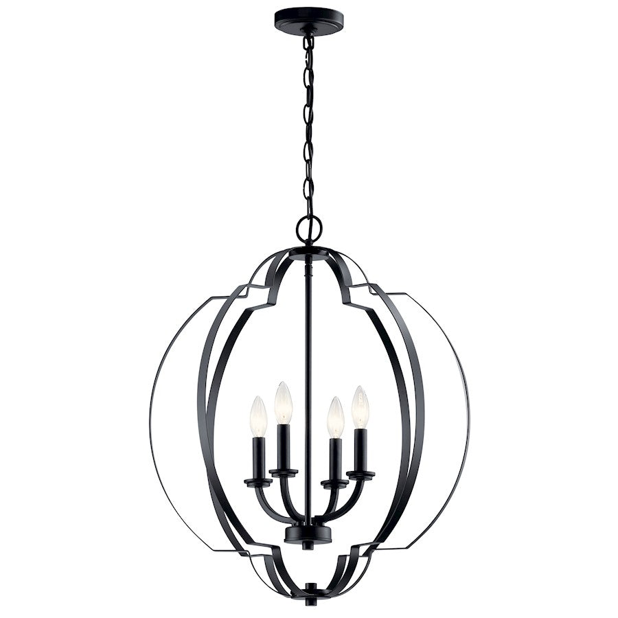 4 Light Foyer Pendant