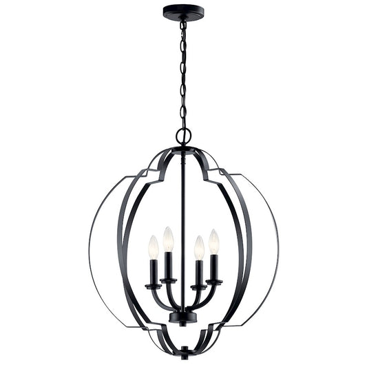 4 Light Foyer Pendant