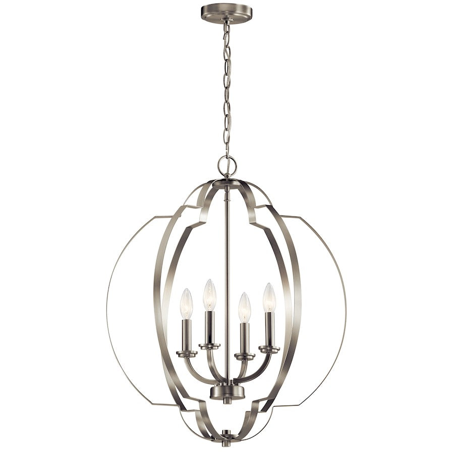 4 Light Foyer Pendant