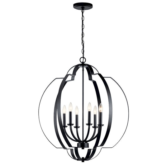 6 Light Foyer Chandelier