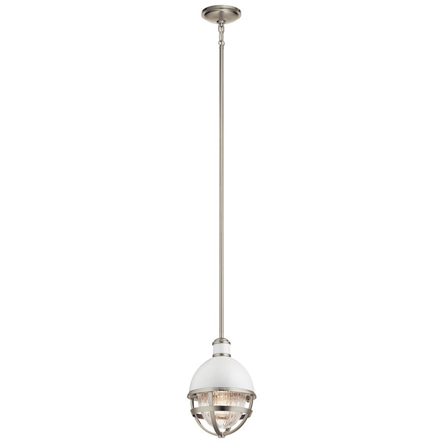 1 Light Mini Pendant, Natural Brass