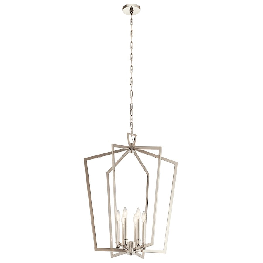 6 Light Foyer Pendant