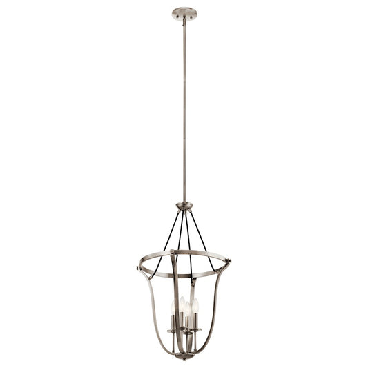 4 Light Large Foyer Pendant