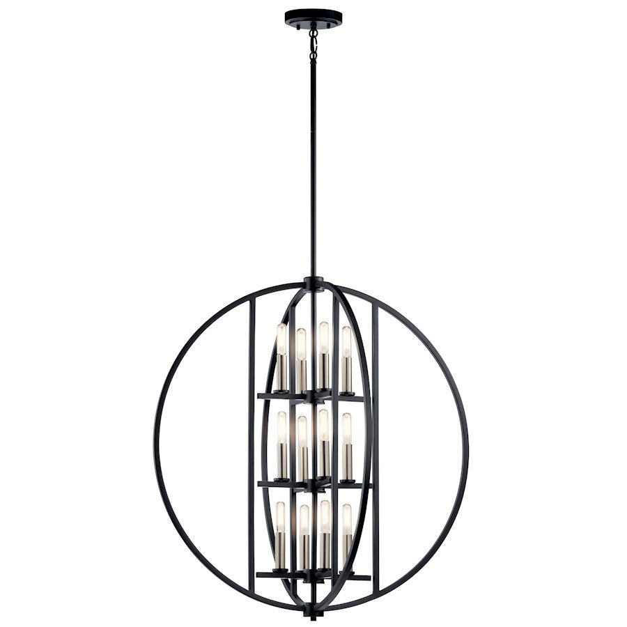 Samural Chandelier, Black