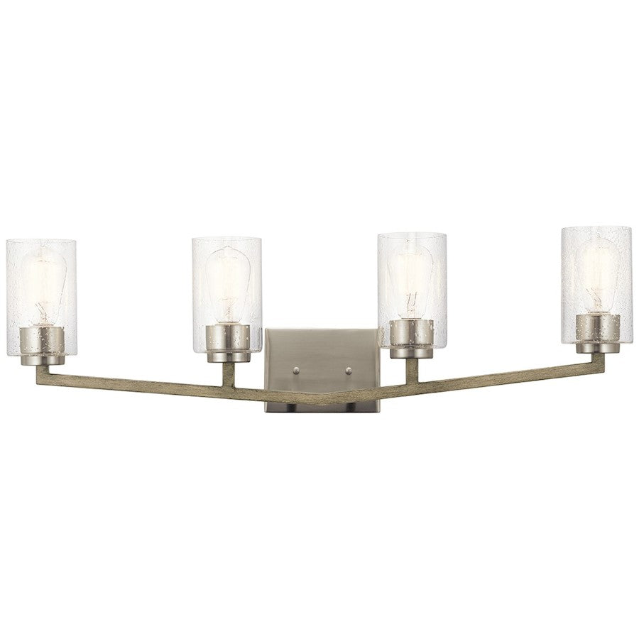 Bathroom Vanity Light, Distressed Gray