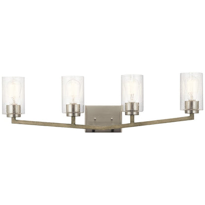 Bathroom Vanity Light, Distressed Gray