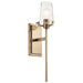 Kichler Alton 1 Light Wall Sconce, Champagne Bronze/Seeded - 45295CPZ