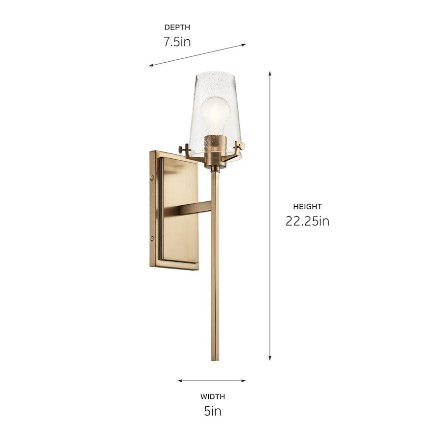 1 Light Wall Sconce