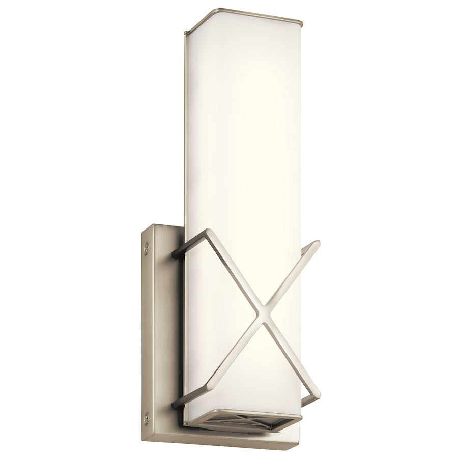 Kichler Trinsic LED Wall Sconce, Nickel - 45656NILED