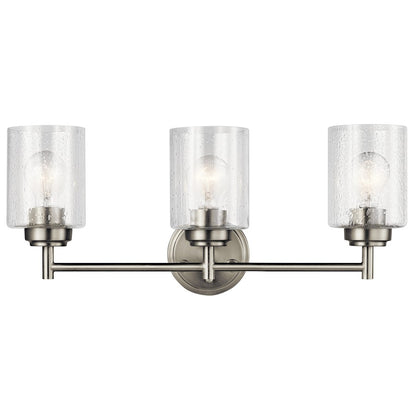 Bathroom Vanity Light, Brushed Nickel