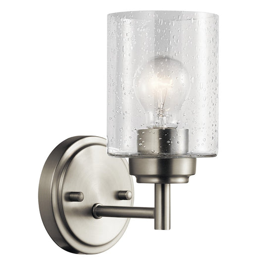 Winslow 1 Light Wall Sconce, Brushed Nickel