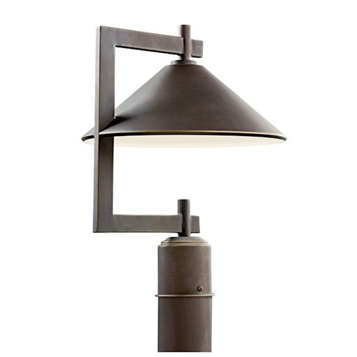 Kichler Ripley 1 Light Outdoor Post Light, Olde Bronze - 49063OZ