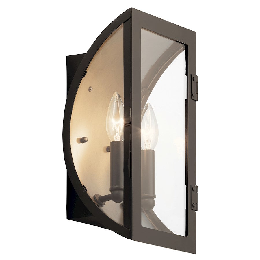 2 Light Contemporary Outdoor Wall Sconce