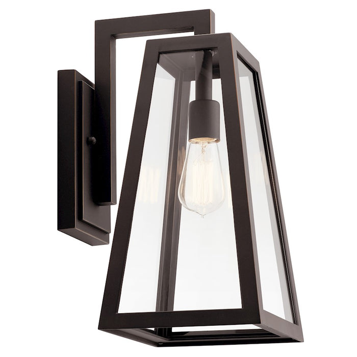 Kichler 1 Light Rustic Outdoor Wall Sconce, Rubbed Bronze