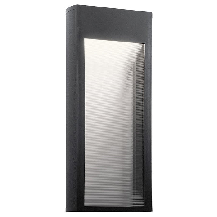 Kichler Outdoor Wall LED Sconce, Textured Black