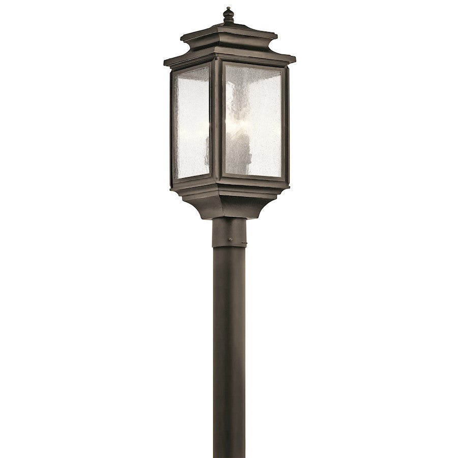 Kichler Wiscombe Park 4 Light Outdoor Post, Olde Bronze - 49506OZ