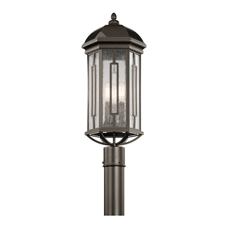 Kichler Galemore 3 Light Outdoor Post Light, Olde Bronze - 49712OZ