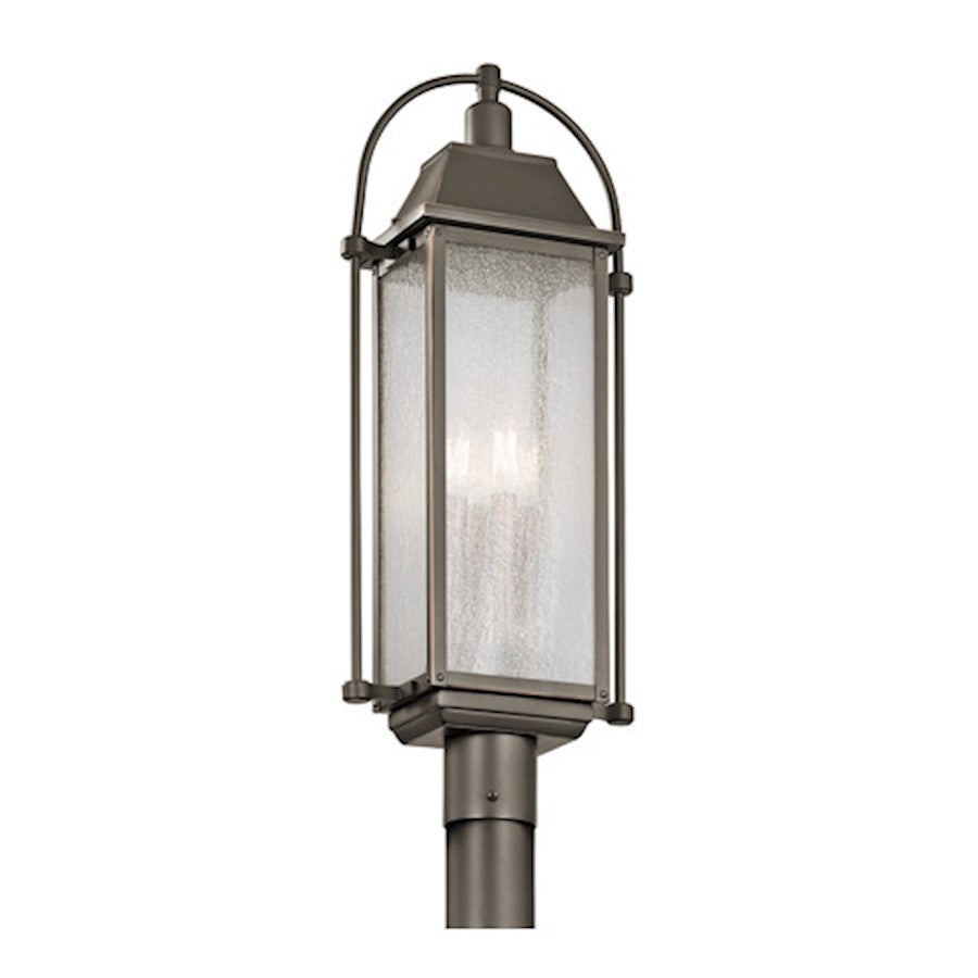 Kichler Harbor Row 4 Light Outdoor Post Light, Olde Bronze - 49717OZ