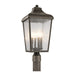 Kichler Forestdale 4 Light Post Light, Olde Bronze - 49739OZ