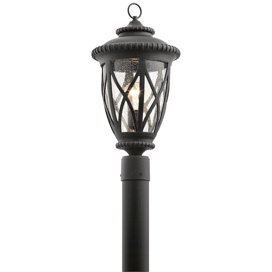 Kichler Admirals Cove 1 Light Outdoor Post Light, Textured Black - 49849BKT