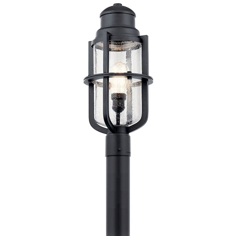 Kichler Suri 1 Light Outdoor Post Light, Textured Black - 49860BKT