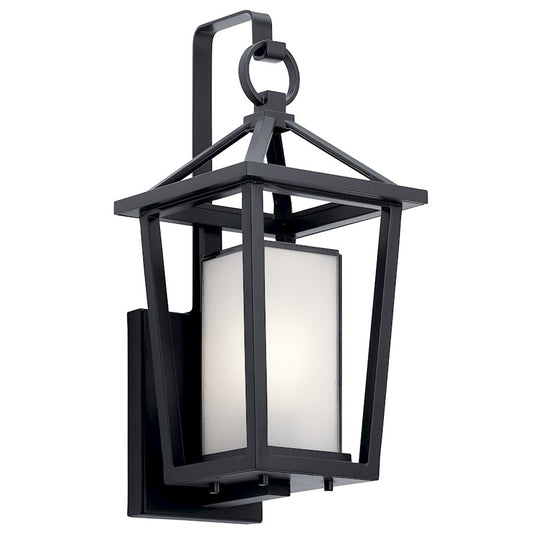 Kichler 1 Light Transitional Outdoor Wall, Black