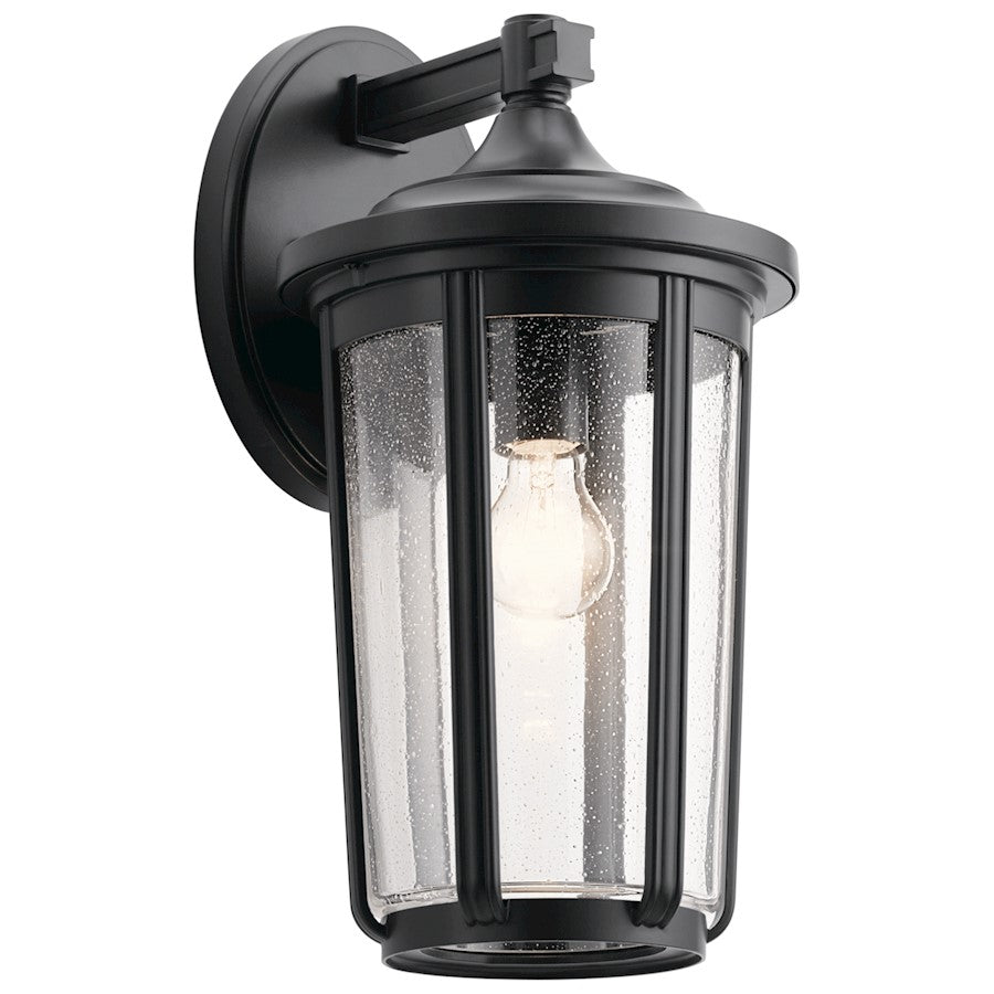 Kichler Fairfield Outdoor 9" 1 Light Wall Sconce, Black - 49894BK