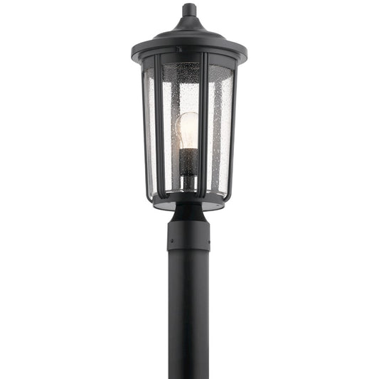 Kichler Fairfield Outdoor 1 Light Post Mount, Black - 49895BK