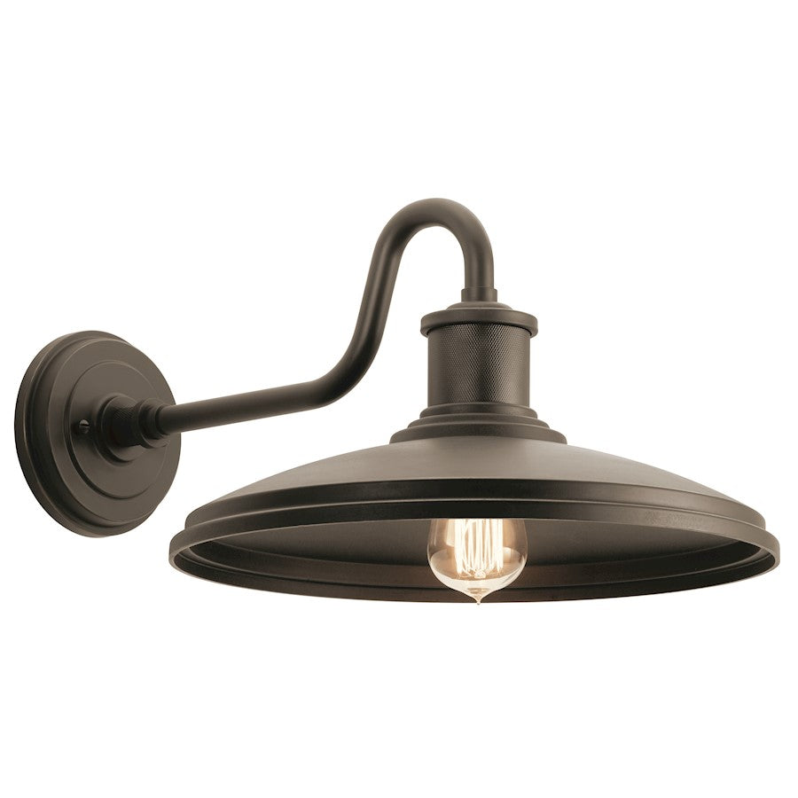 Kichler Allenbury 14" 1 Light Outdoor Wall Light, Old Bronze - 49981OZ