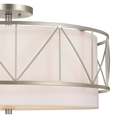 Kichler Birkleigh 4 Light Semi Flush Mount