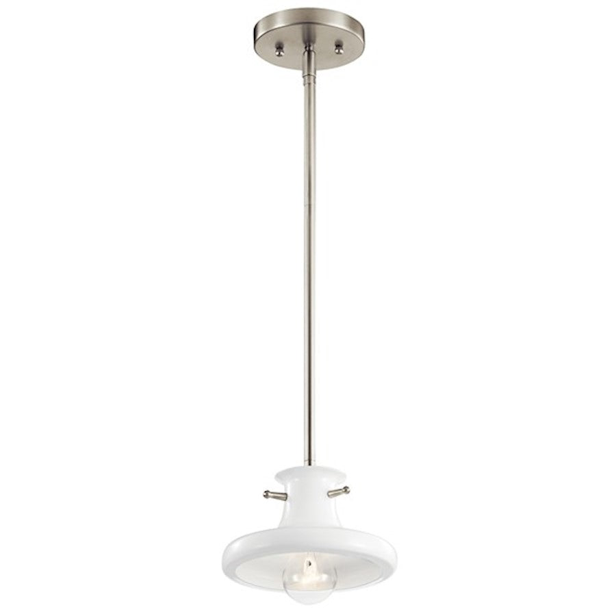 Kichler Tilson 1 Light Mini Pendant, White - 52149WH