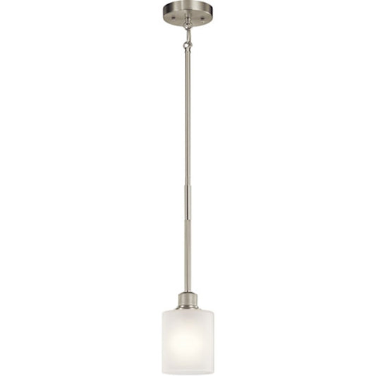 Kichler Lynn Haven 1 Light Mini Pendant, Brushed Nickel - 52286NI