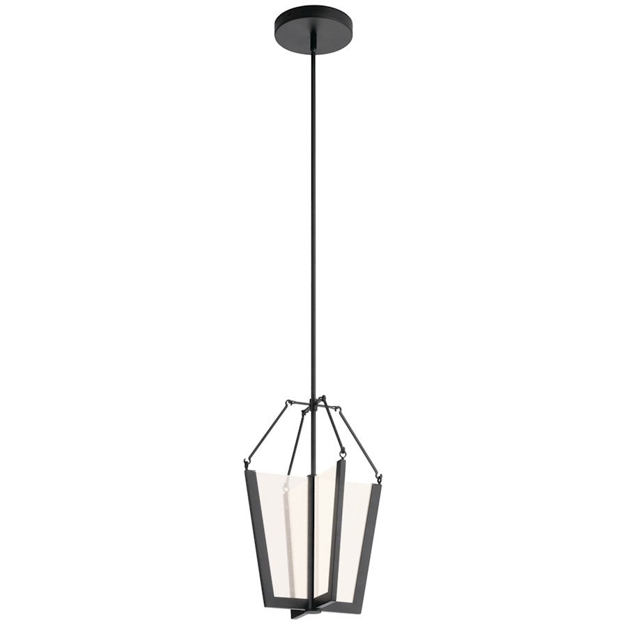 Kichler Calters LED Pendant, Black - 52291BKLED