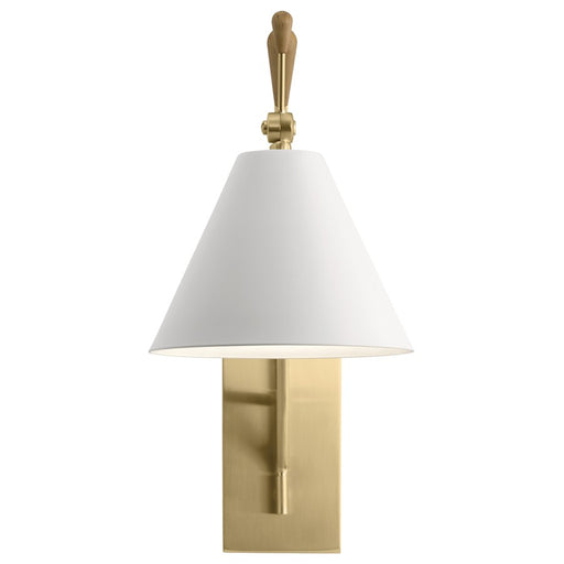 Kichler Finnick 1 Light Wall Sconce, Champagne Gold - 52339CG