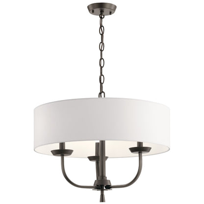 Kichler Kennewick 3 Light Chandelier, Olde Bronze - 52384OZ