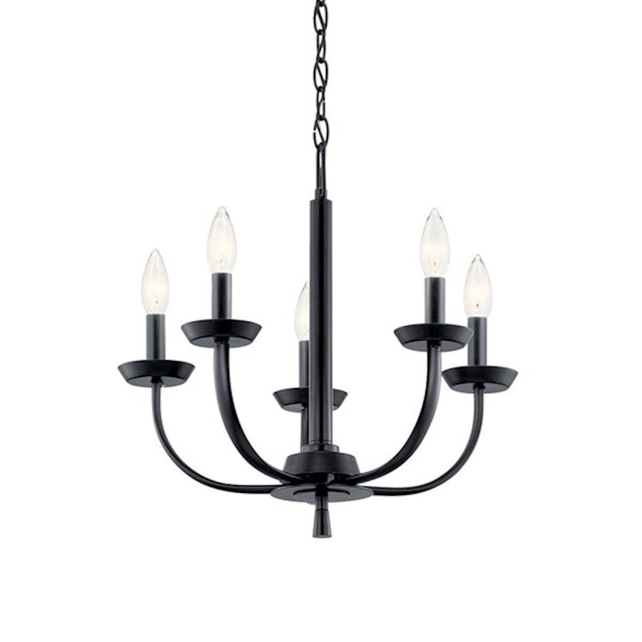 Kennewick Chandelier, Black