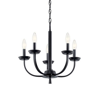 Kennewick Chandelier, Black