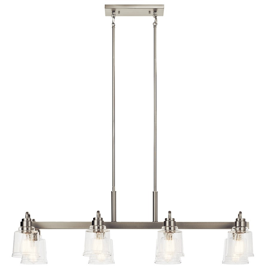 8 Light Linear Chandelier