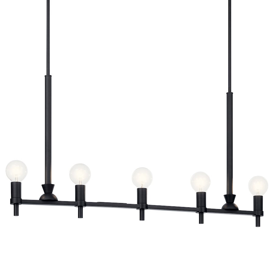 5 Light Linear Chandelier