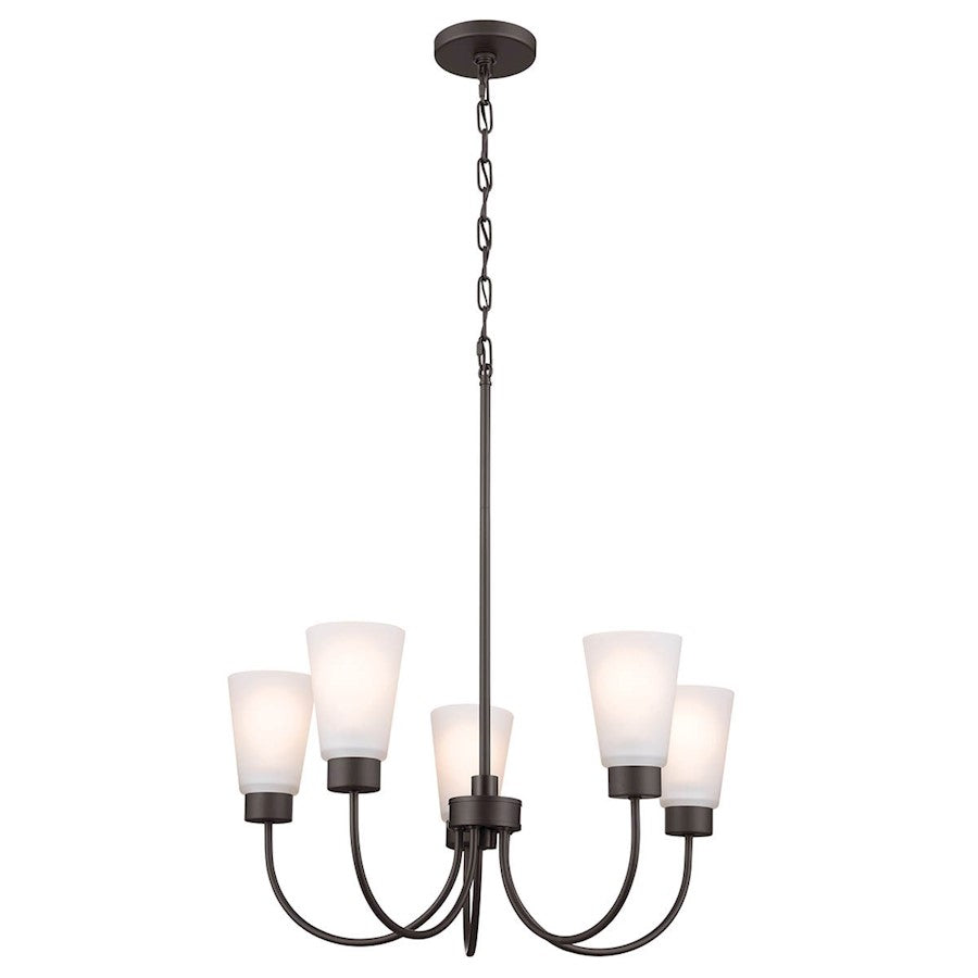 Kichler Erma 5 Light Chandelier, Olde Bronze - 52443OZ