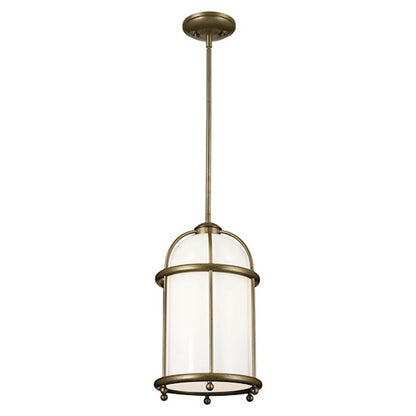 Kichler Topiary 1 Light Pendant, Character Bronze - 52464CHZ