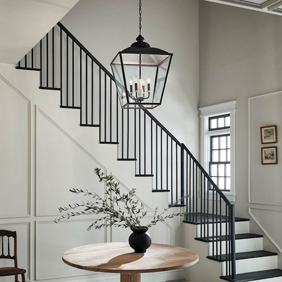 4 Light Foyer Pendant