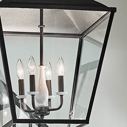 4 Light Foyer Pendant