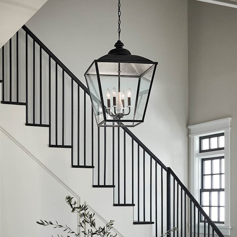 4 Light Foyer Pendant