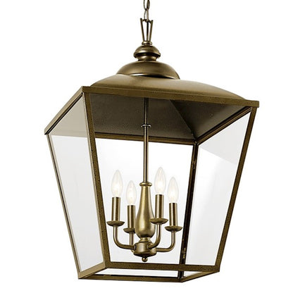 4 Light Foyer Pendant