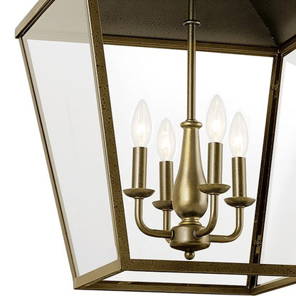 4 Light Foyer Pendant