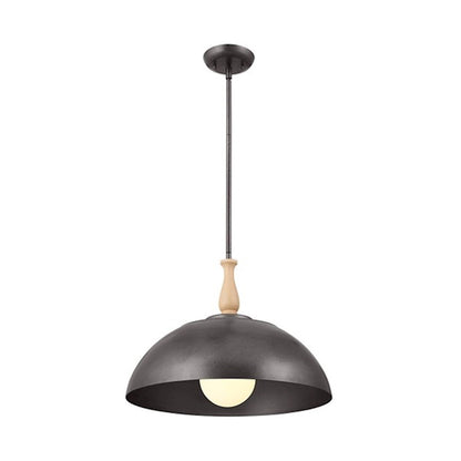 Kichler Fira 1 Light 14" Pendant, Anvil Iron - 52477AVI