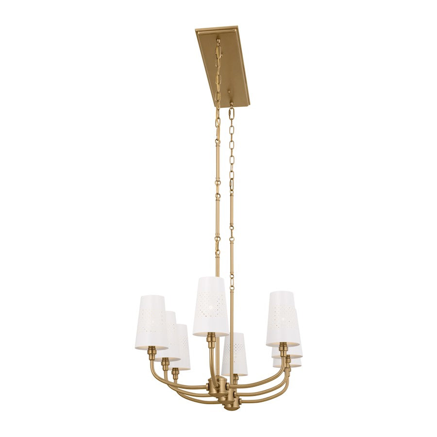 8 Light Linear Chandelier