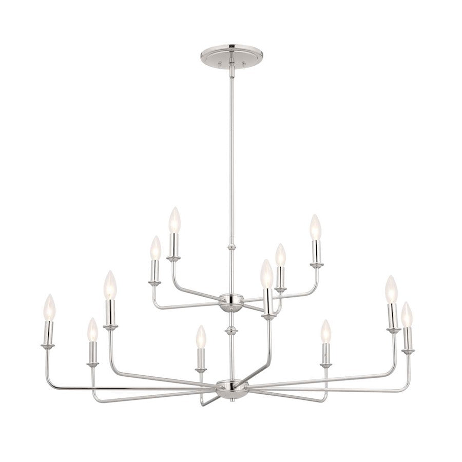 12 Light Chandelier 2 Tier