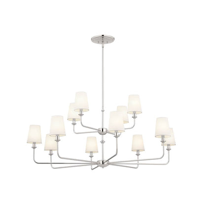 12 Light Chandelier 2 Tier